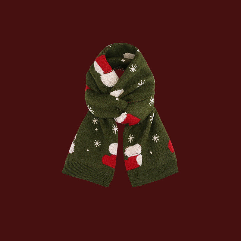 Warm Wear With Lovers' Christmas Shawls