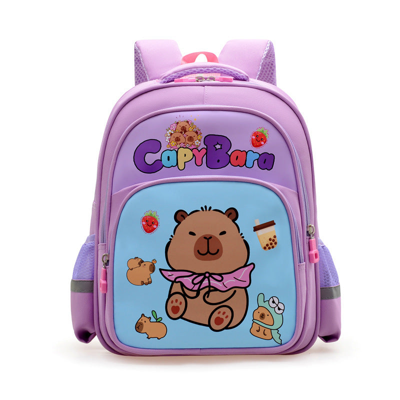 New Children's School Bag Cartoon Capabala School Bag