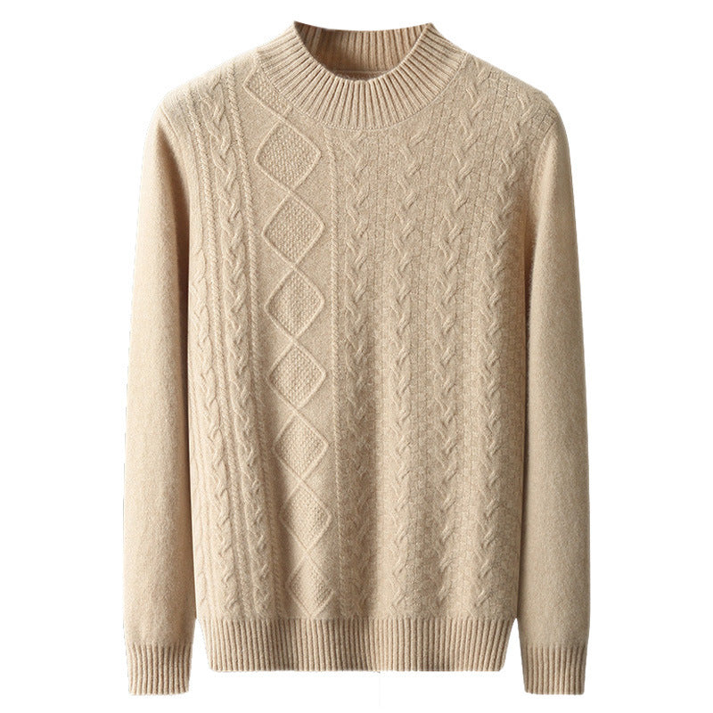 Pullover Wool Base Trendy Knitwear
