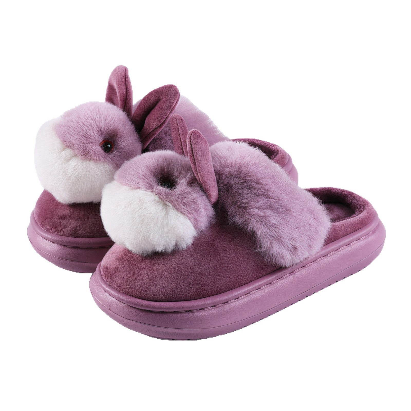 Warm Slippers For Men And Women Silent Thickened