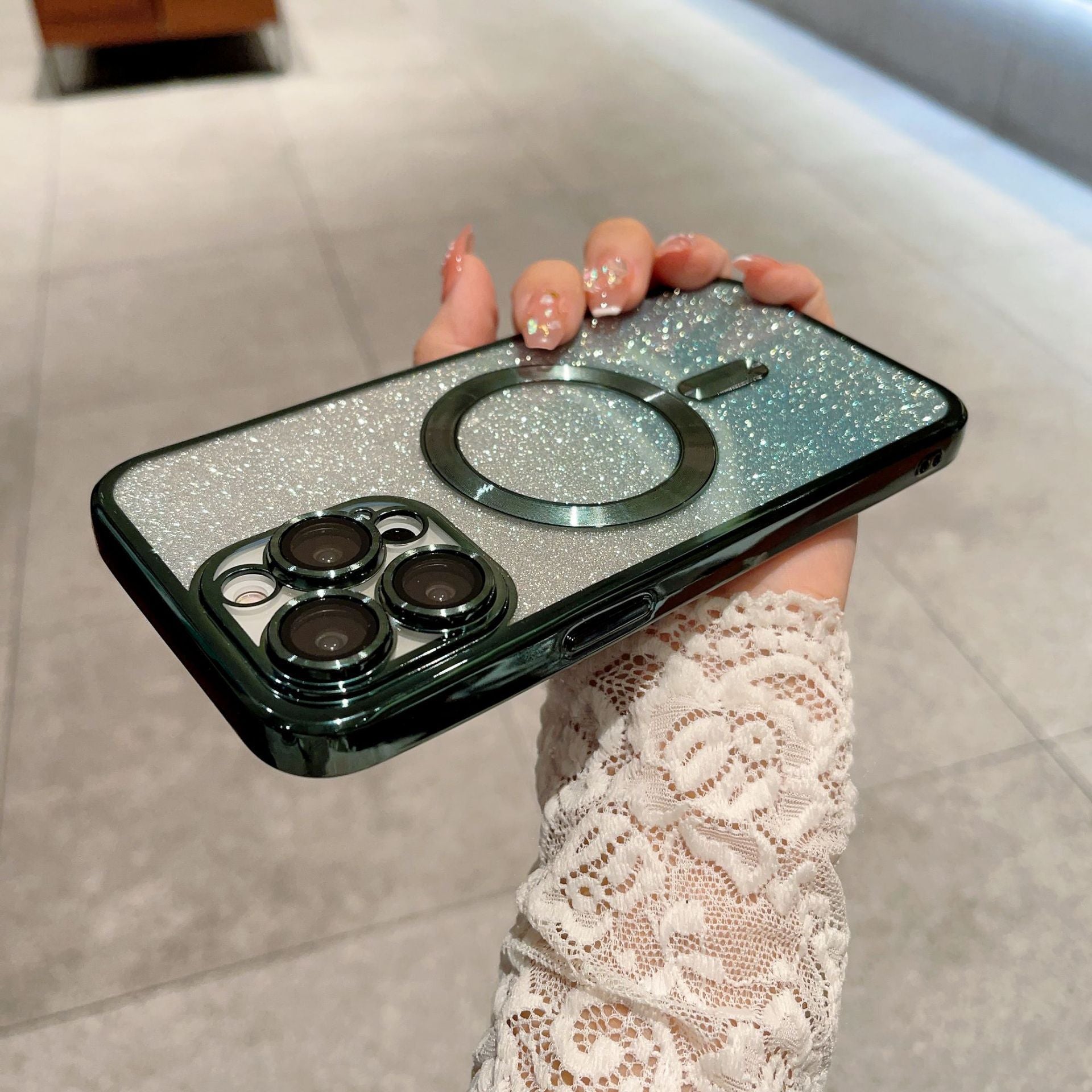 Electroplating Magnetic Mobile Phone Protective Cover