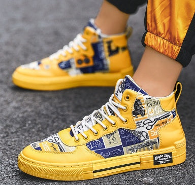 Graffiti High School Canvas Shoes