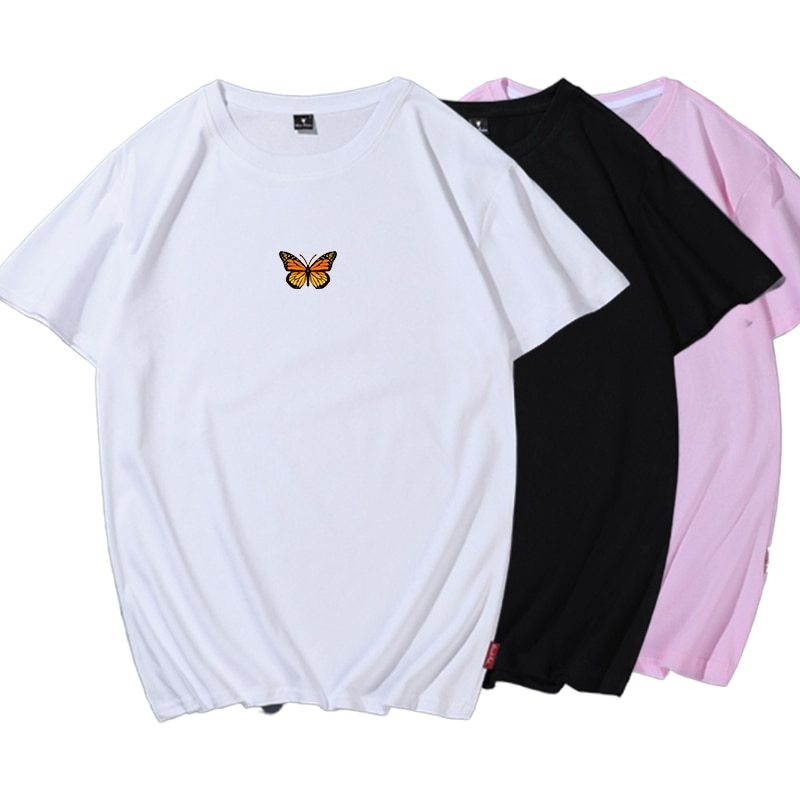 Butterfly print T-shirt