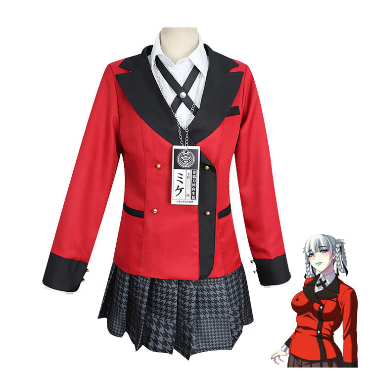The Student Will Dream Of The Gambling Abyss Cos School Uniform