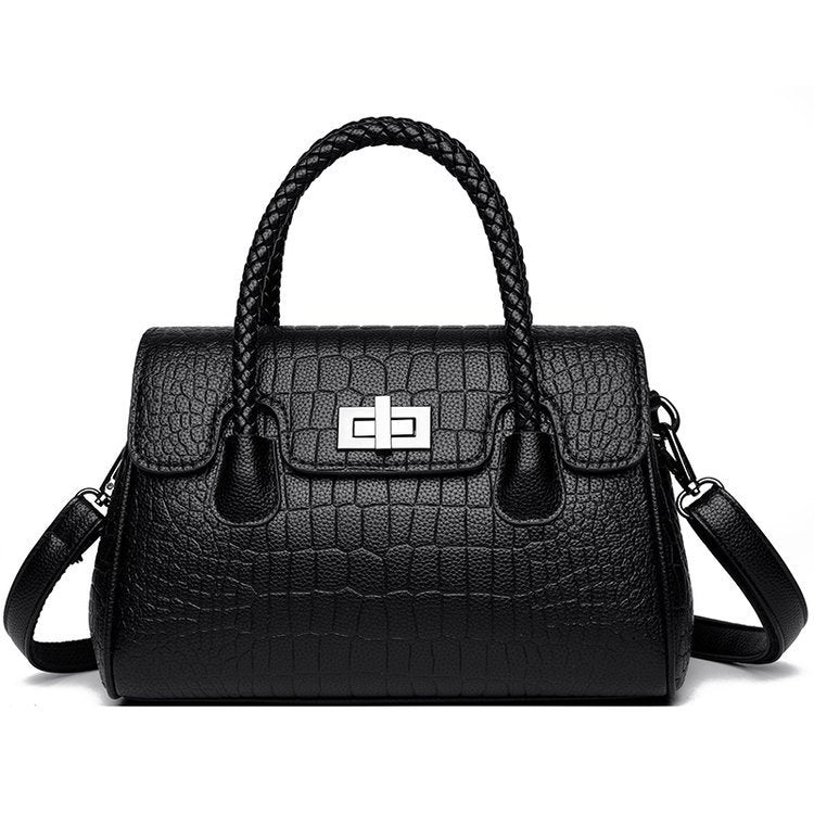 New Women's High-end Western Style Handbag Fashion All-matching
