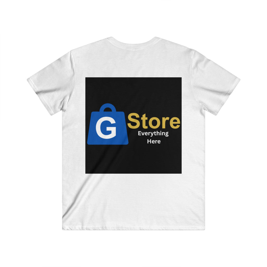 Logo V-Neck Tee — "G Store: Everything Here"