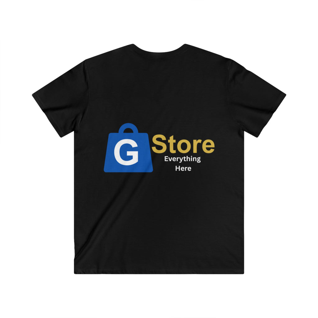 Logo V-Neck Tee — "G Store: Everything Here"