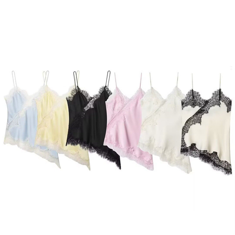 Fashion Sexy Lace Trim Camisole Women