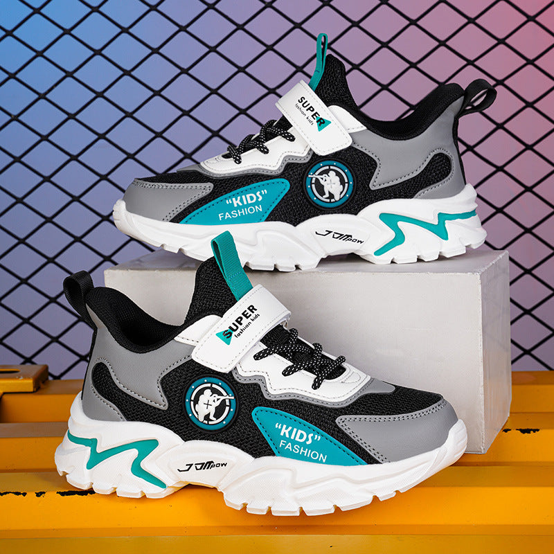 New Mesh Children's Primary School Casual Running Shoes