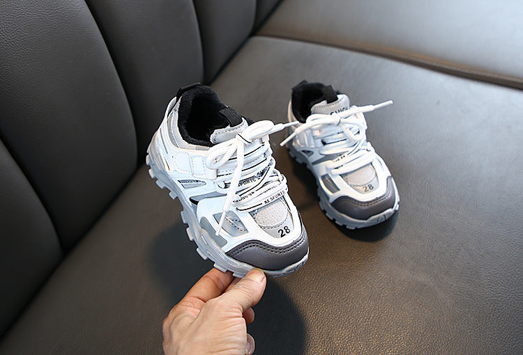 Soft-sole non-slip children warm shoes