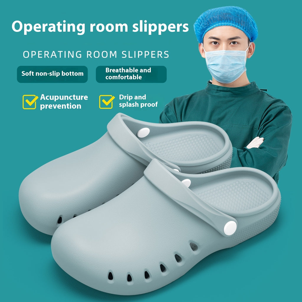 Beach Non-slip Shit Feeling Closed-toe Slippers Outdoor Wear