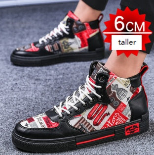 Graffiti High School Canvas Shoes