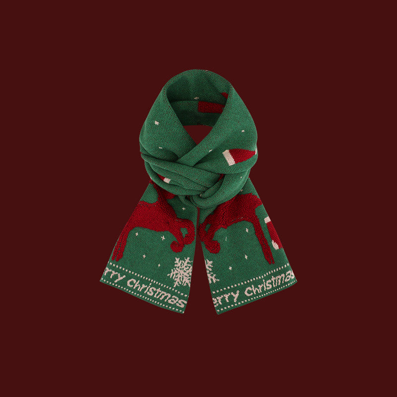 Warm Wear With Lovers' Christmas Shawls