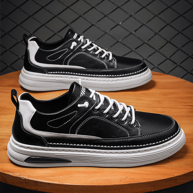 Men's Low Top Sneakers Trendy School Season Student Casual Shoes