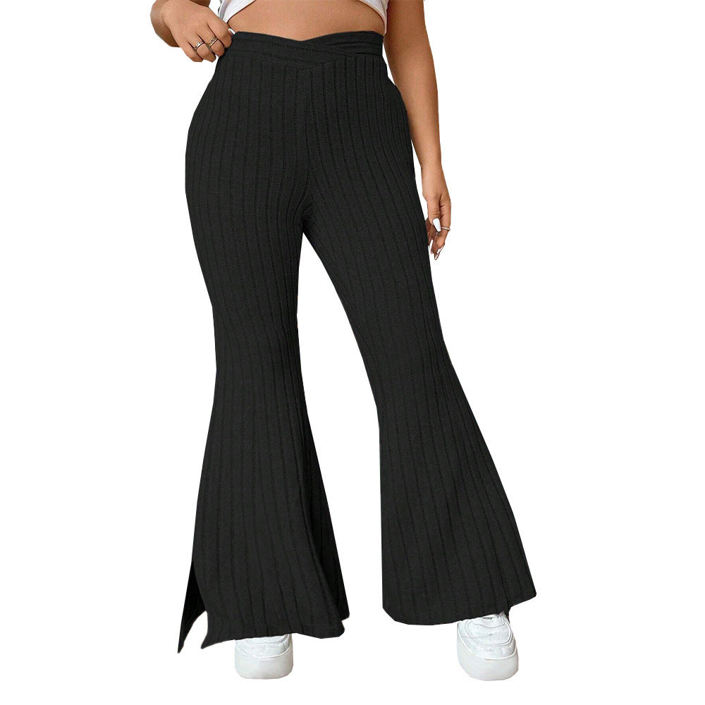 Simple Fashionable Casual Draping Leg-slimming Wide-leg Pants