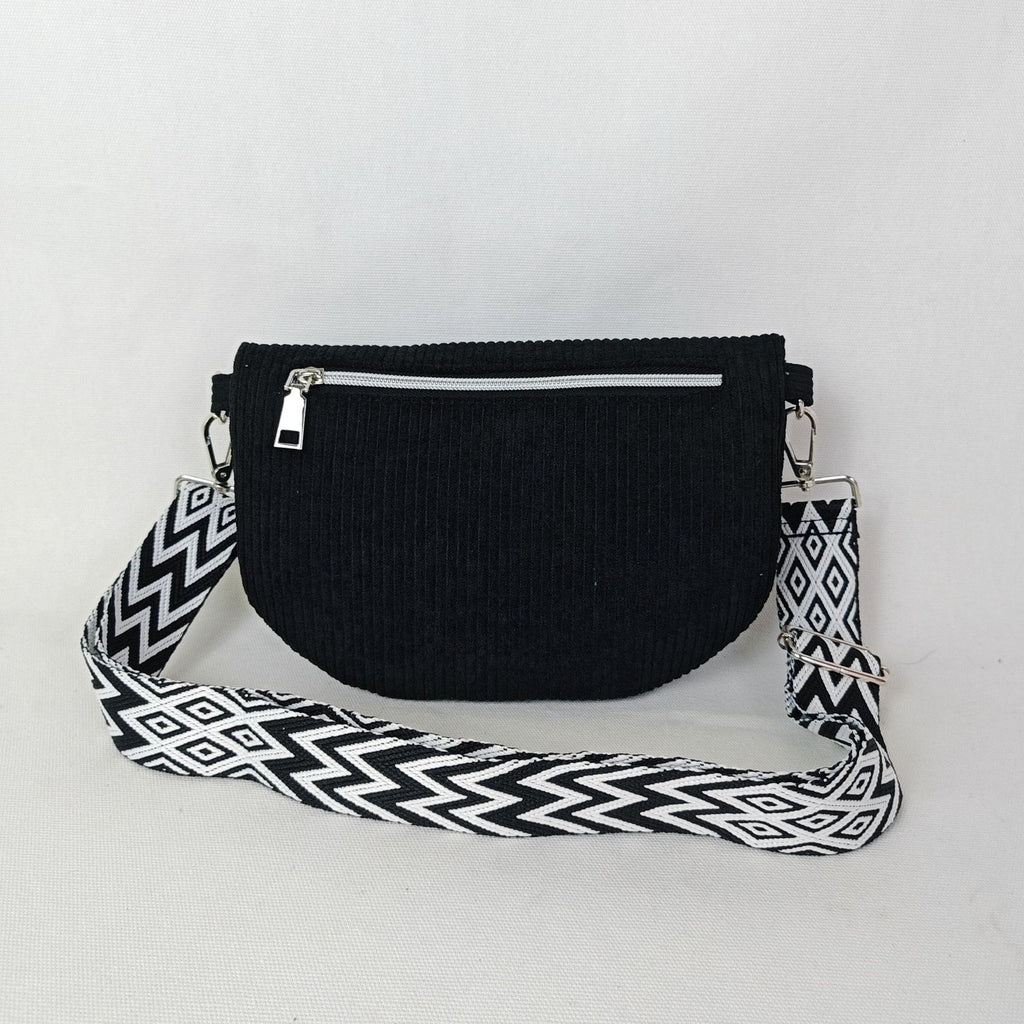 Large Capacity Female Shell Corduroy Shoulder Bag