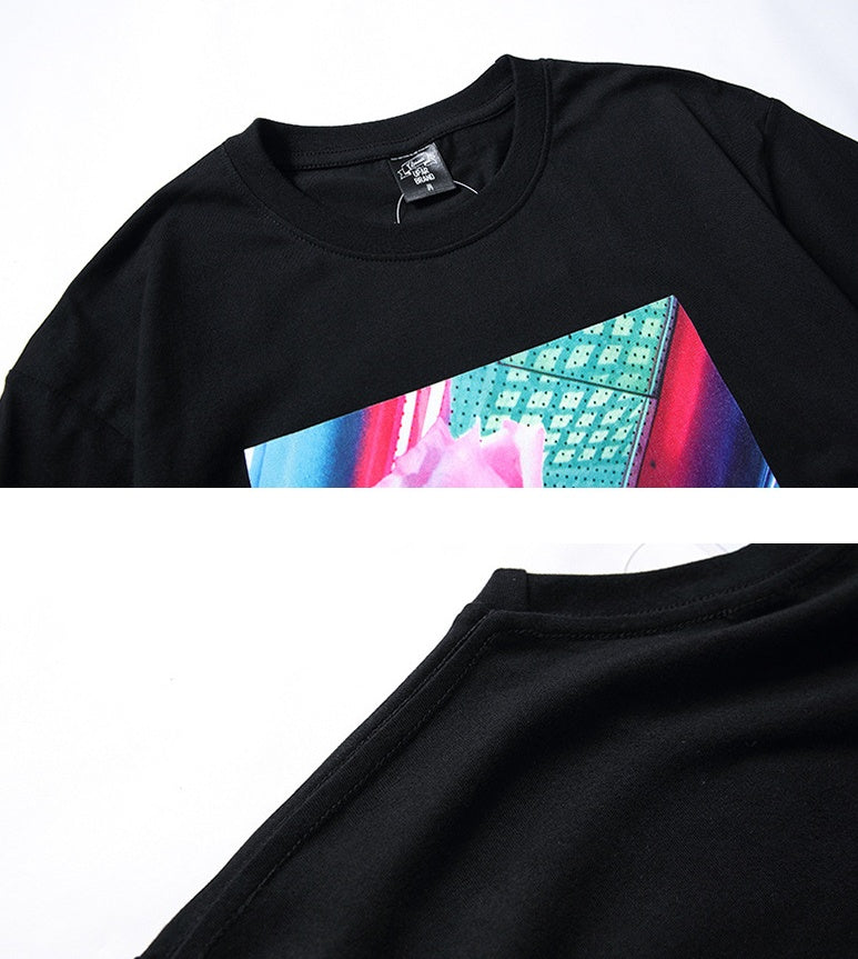 Men's rose print short