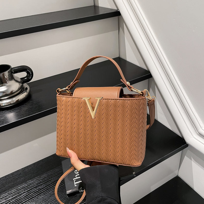 Simple Large Capacity Casual Shoulder Messenger Handbag