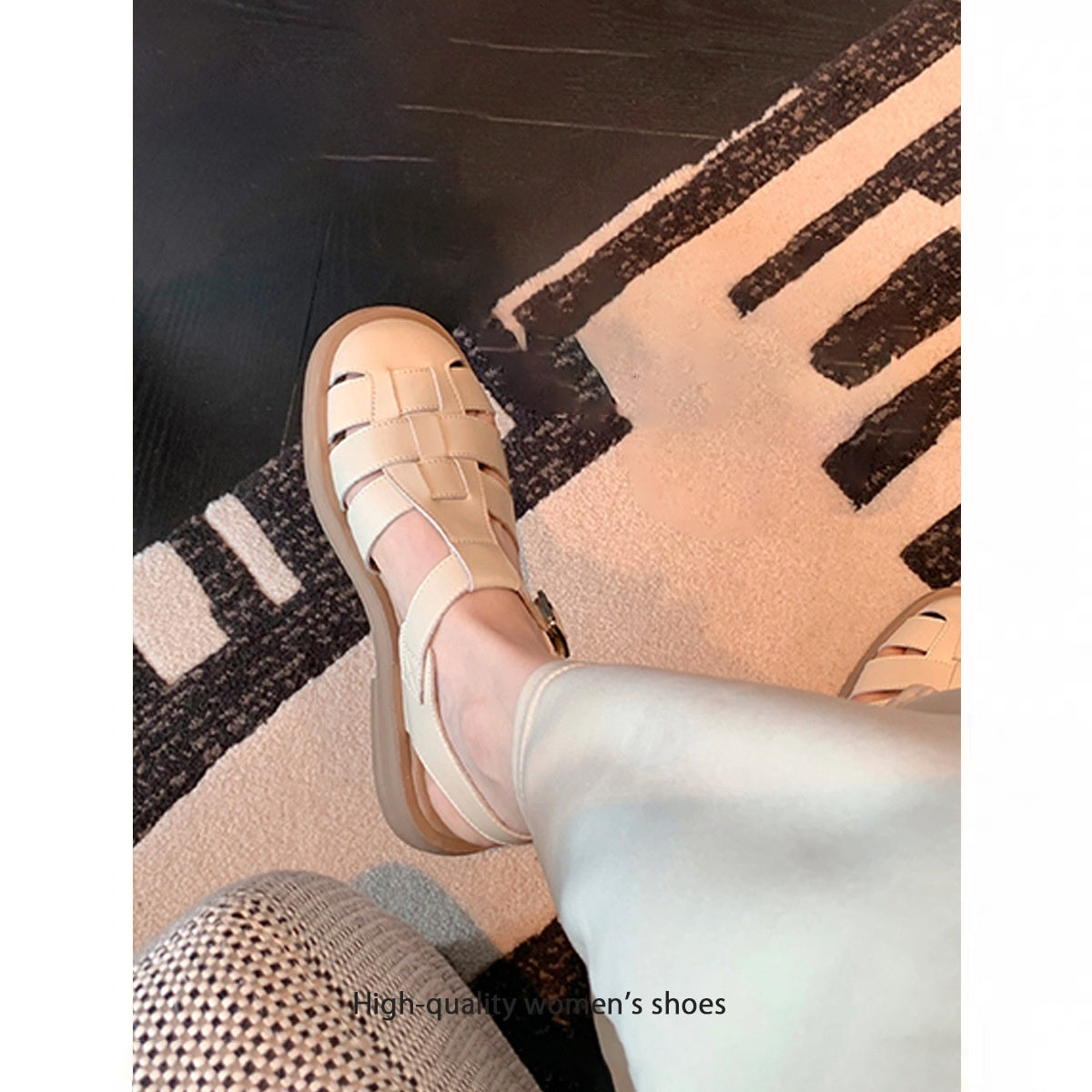 Soft Bottom Thick Bottom Retro Women