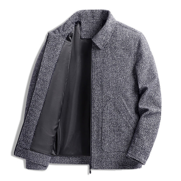 Jacket Men's Fashion Woolen Coat