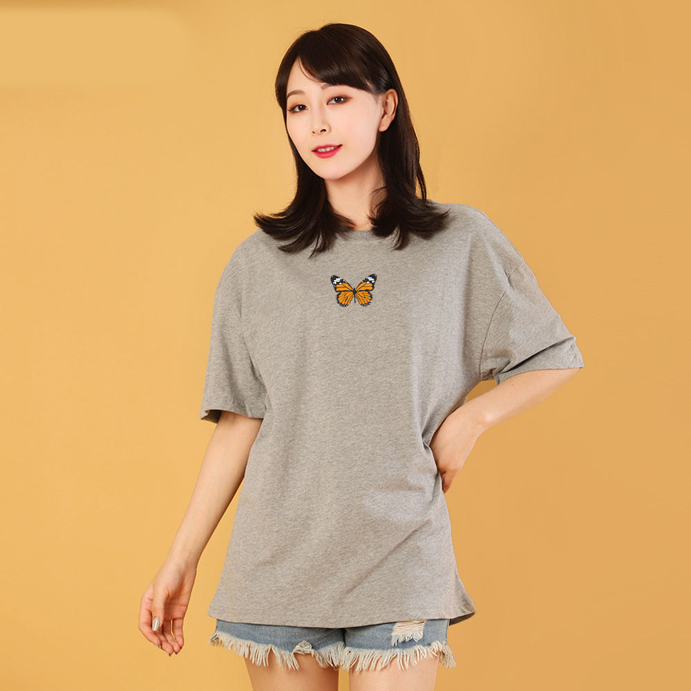 Butterfly print T-shirt