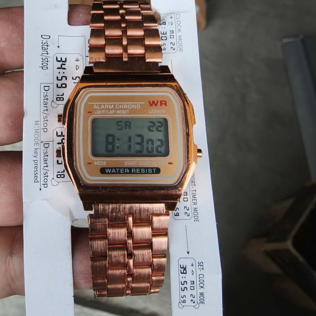 Rose Gold Watch
