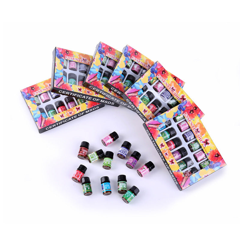 Water-soluble Humidifier 12 3ML Aromatherapy Essential Oils