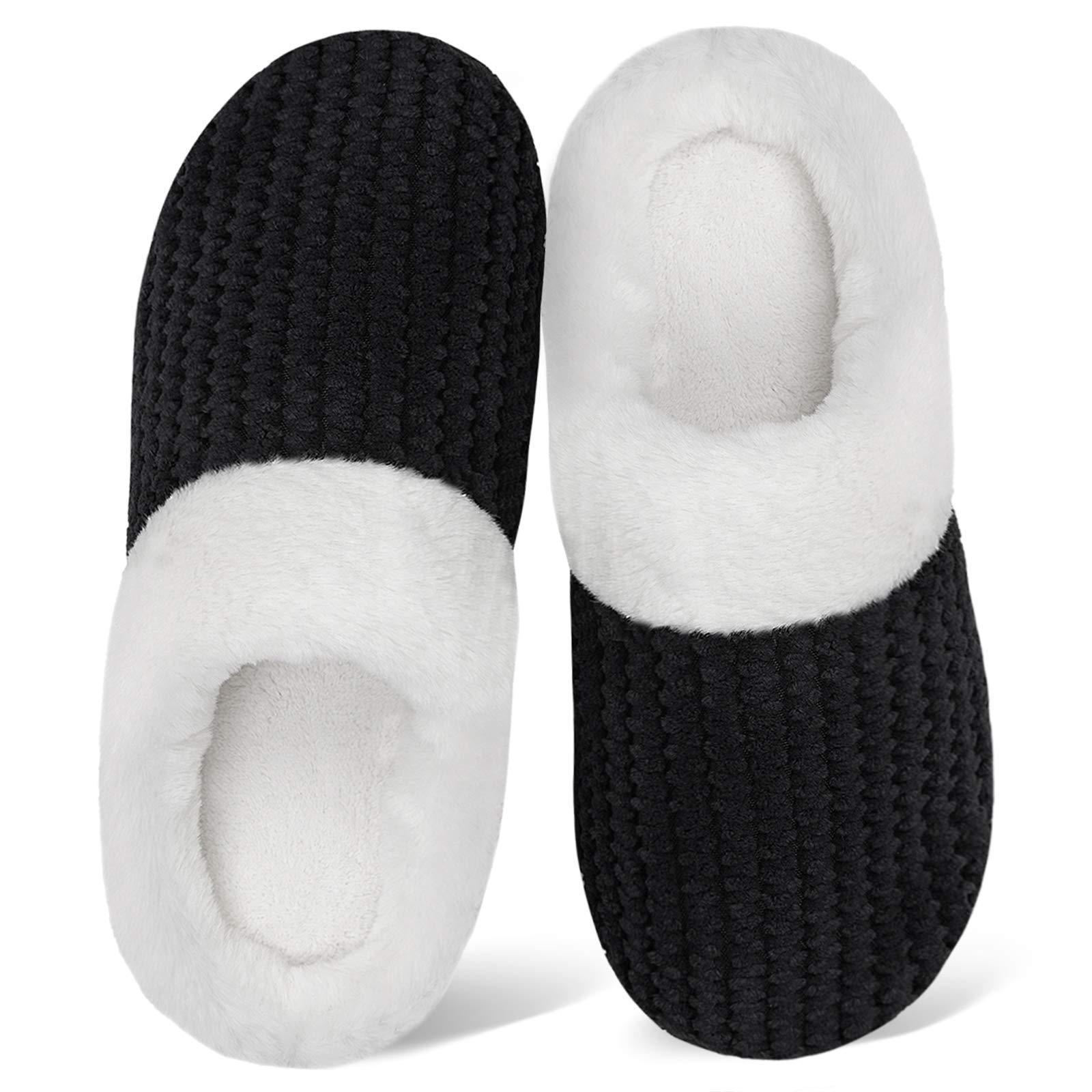 Fluffy Plush Men And Women Casual Slippers