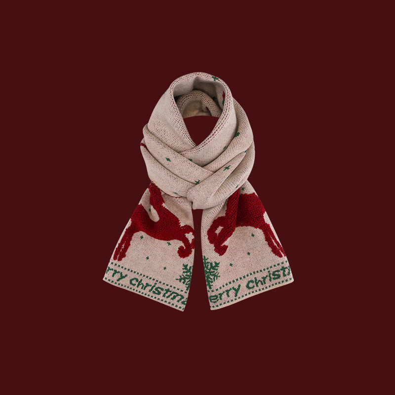 Warm Wear With Lovers' Christmas Shawls