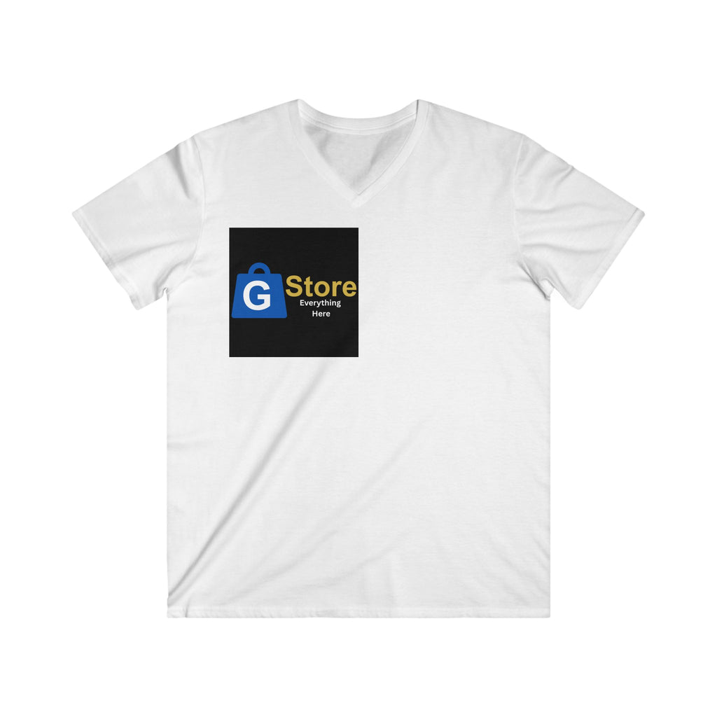 Logo V-Neck Tee — "G Store: Everything Here"