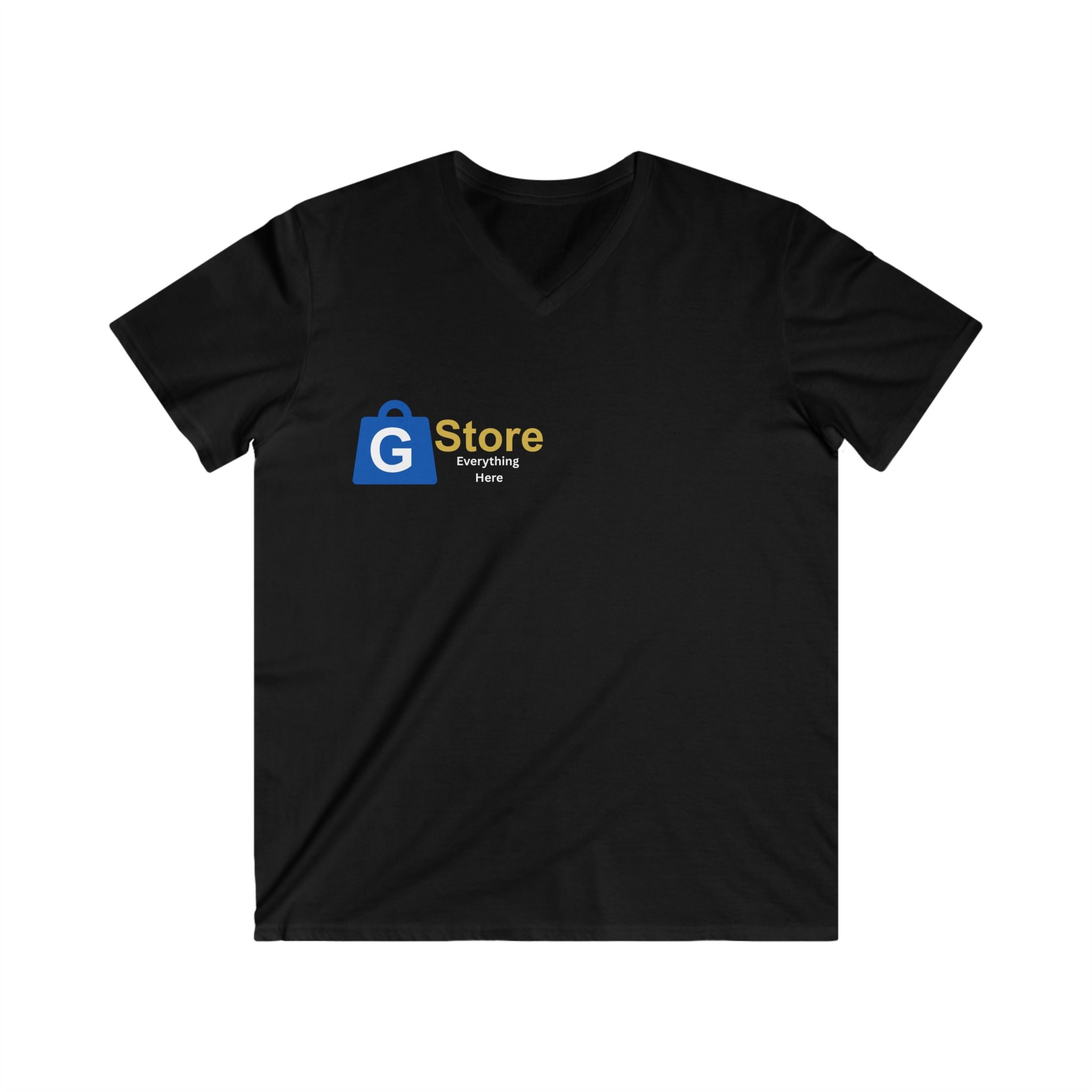 Logo V-Neck Tee — "G Store: Everything Here"