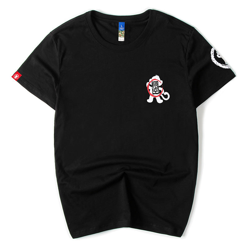 Goldfish print short sleeve