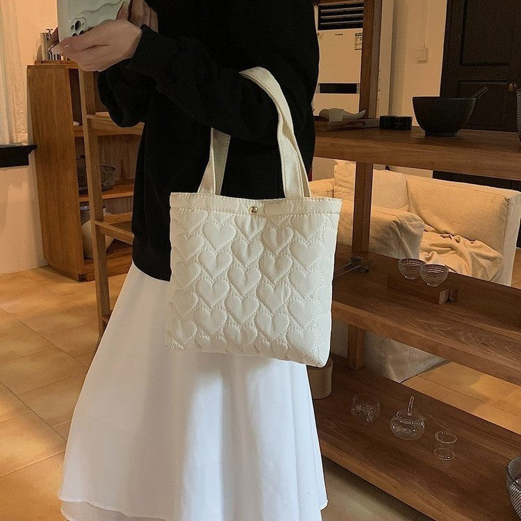 Bento All-match Women's Handbag Large Capacity Shoulder Bag