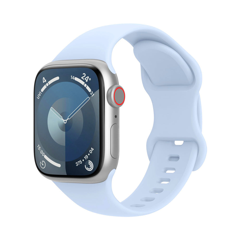 Solid Color Silicone Strap Butterfly Horoscope Buckle Monochrome Silicone