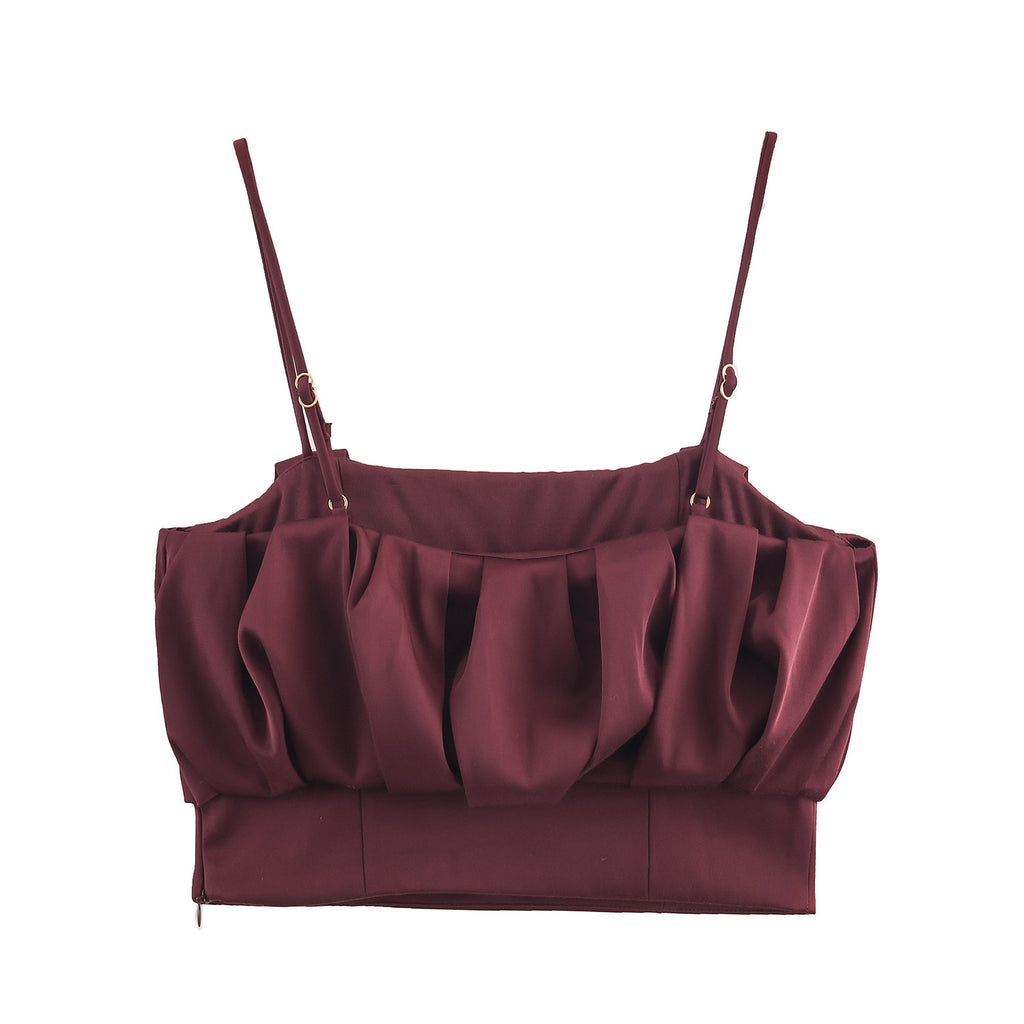 Sleeveless Vest And Skirt Women