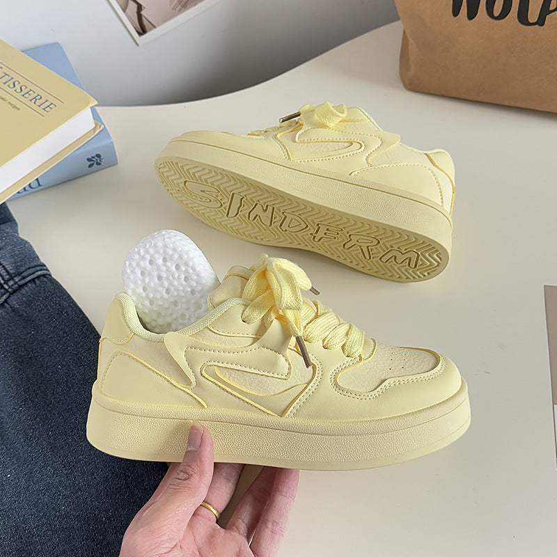 Fashionable All-match Casual Platform Skateboard Shoes