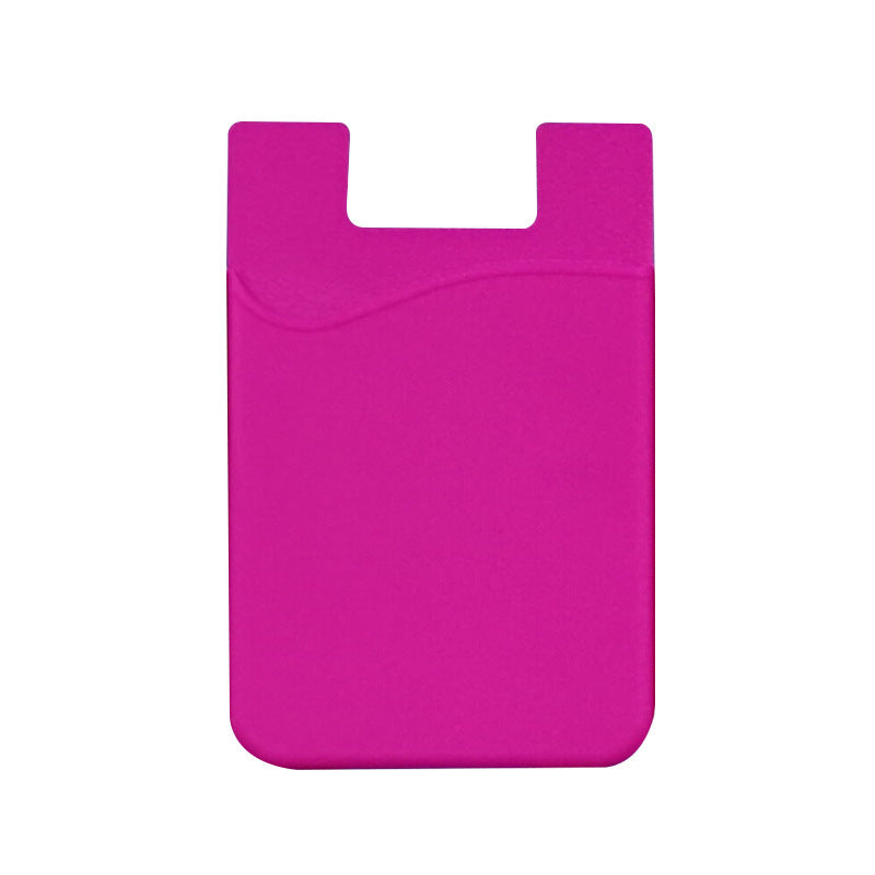 Silicone Mobile Phone Back Pasted Card Holder