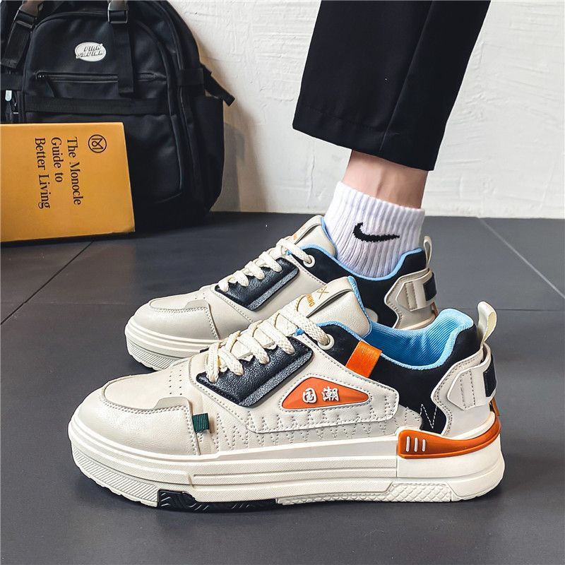 Spring New National Trendy Style Sports White Shoes Student Versatile Casual Sneakers