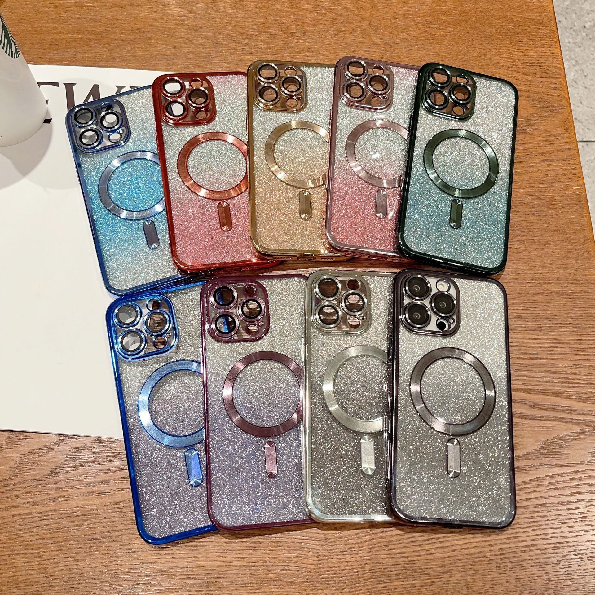 Electroplating Magnetic Mobile Phone Protective Cover