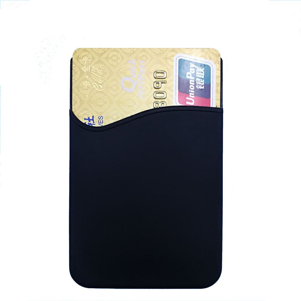 Silicone Mobile Phone Back Pasted Card Holder