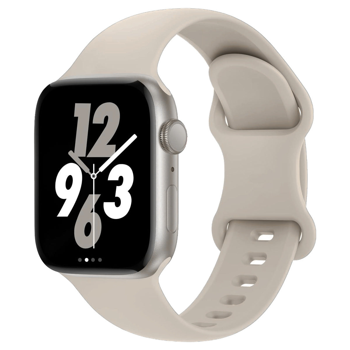 Solid Color Silicone Strap Butterfly Horoscope Buckle Monochrome Silicone