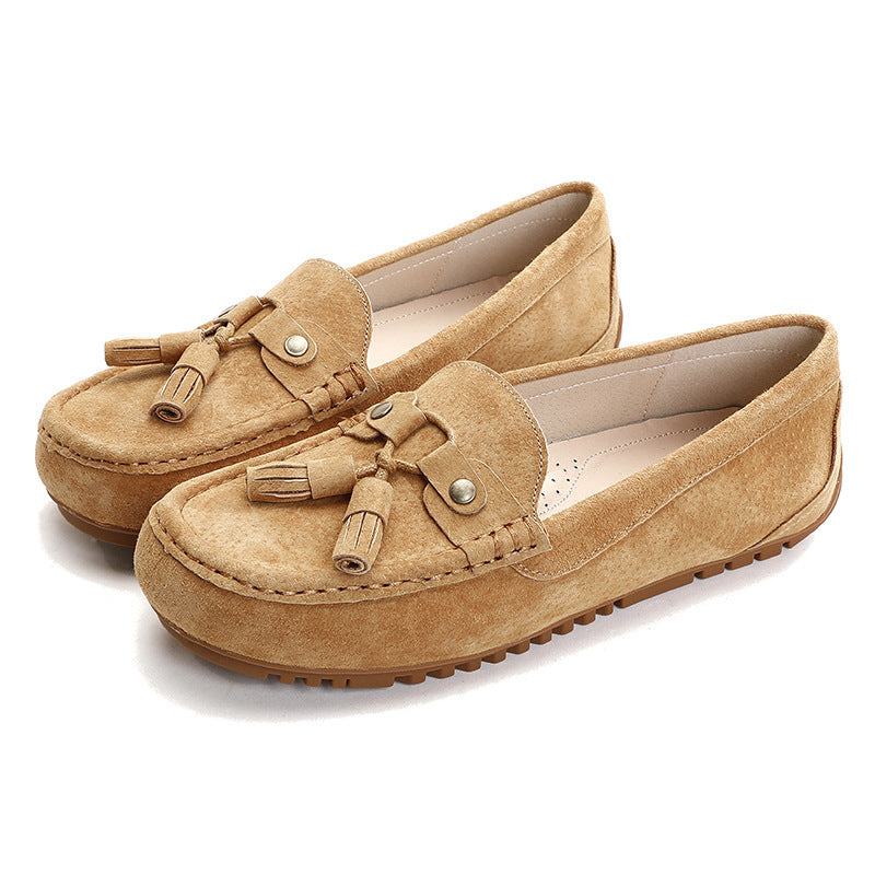 Soft Bottom Non-slip Slip-on Lofter Flat Bottom Pumps