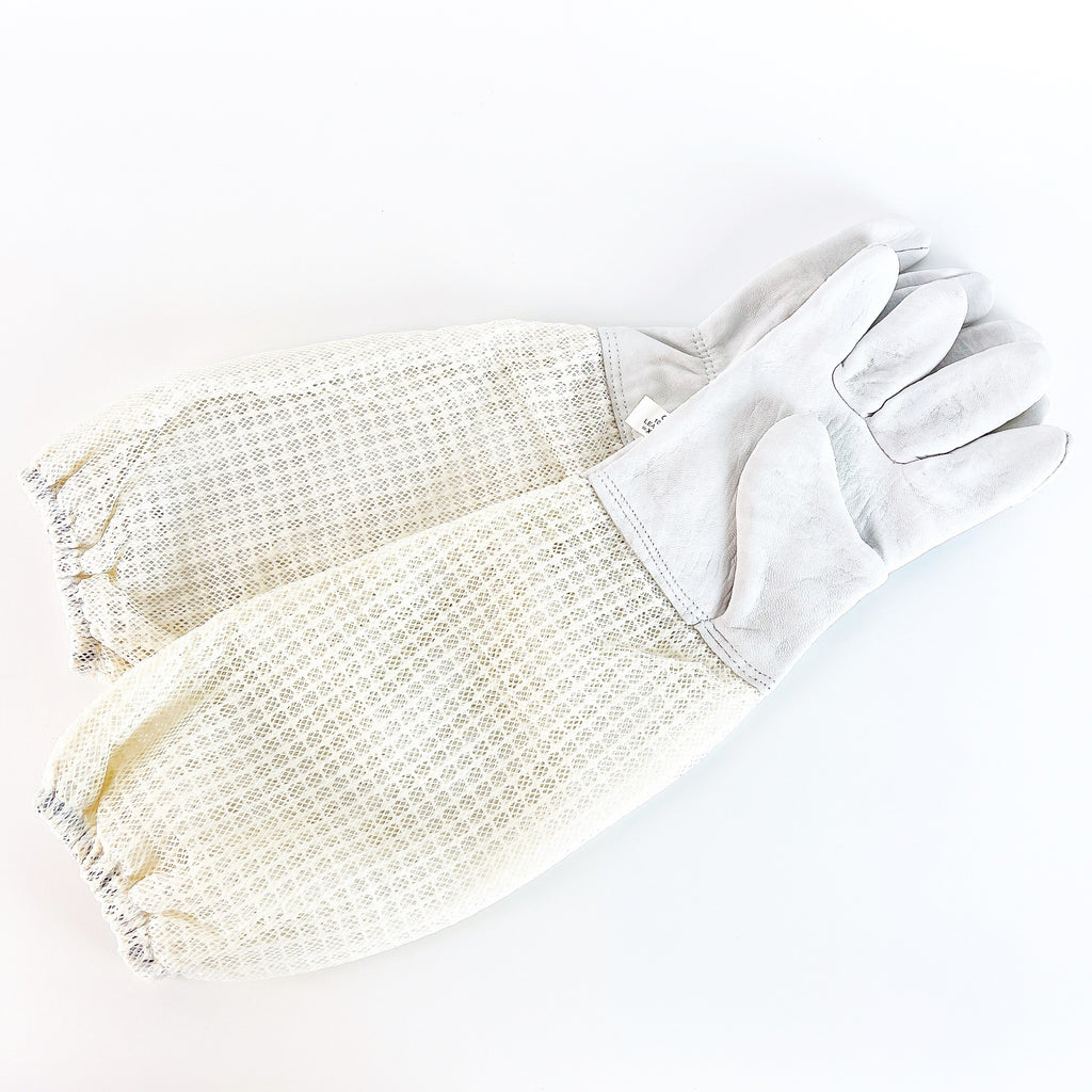 Protection Products Three-layer Breathable Mesh Sheepskin Anti-bee Gloves