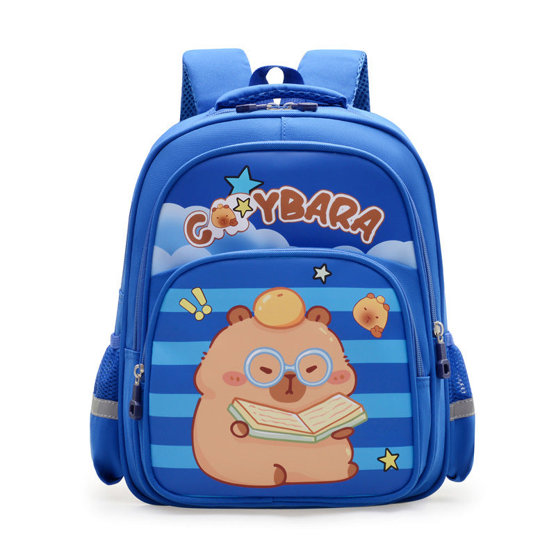 New Children's School Bag Cartoon Capabala School Bag