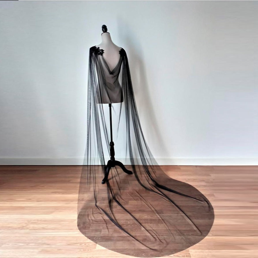 Mesh Lace New Style Bridal Wedding Shawl