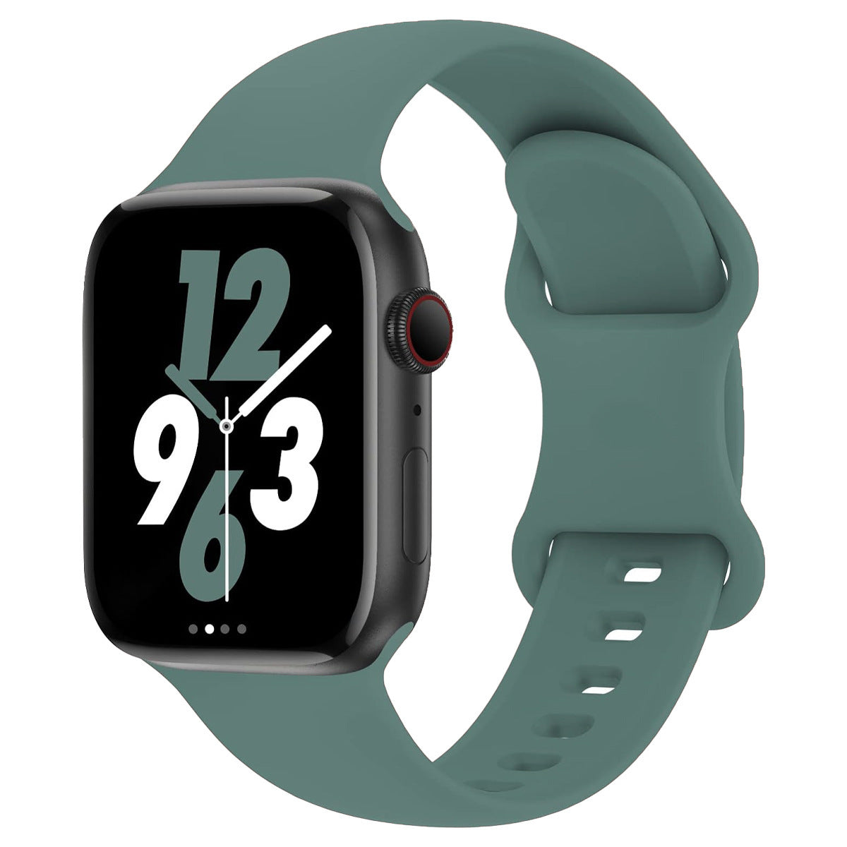 Solid Color Silicone Strap Butterfly Horoscope Buckle Monochrome Silicone