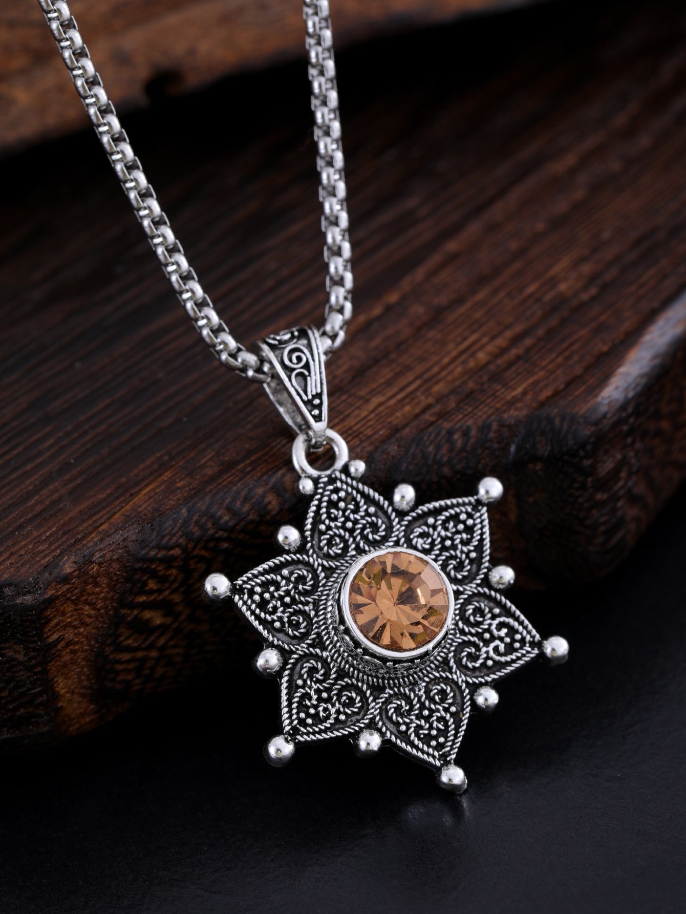 God's Eye Design Fashion Necklace Pendant