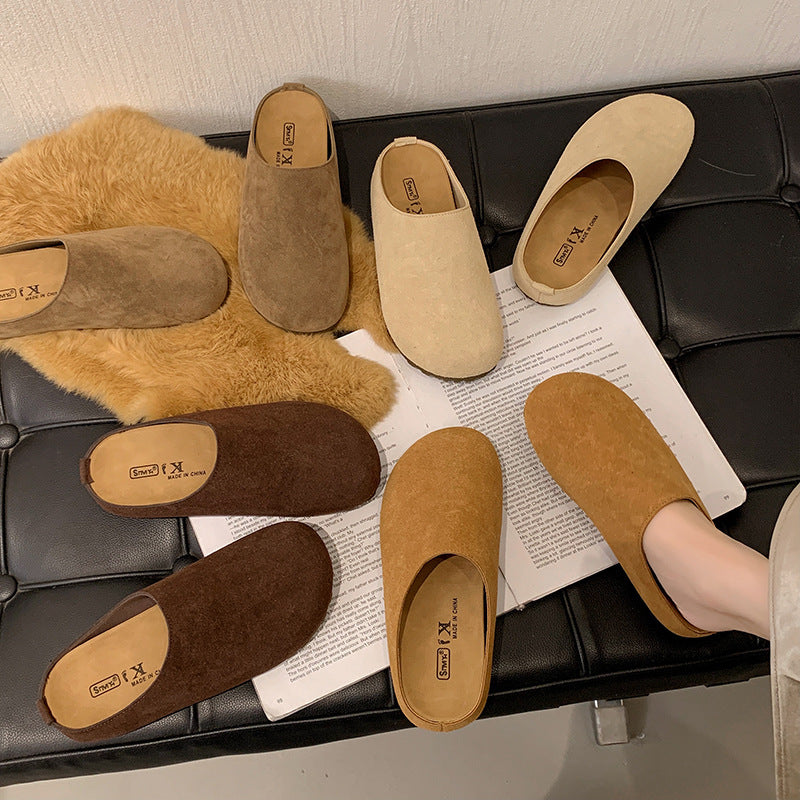 Ugly Soft Flat For Outdoors Slip-on Boken Slippers