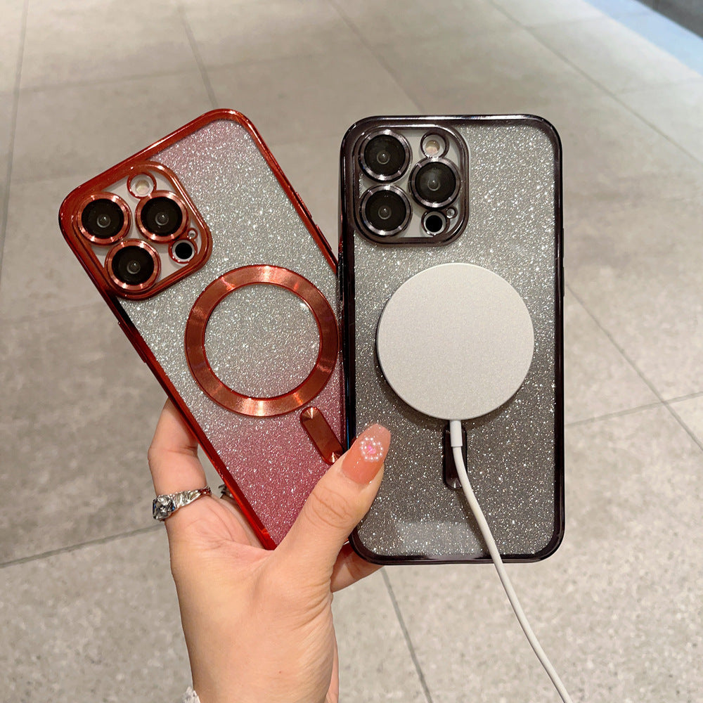 Electroplating Magnetic Mobile Phone Protective Cover