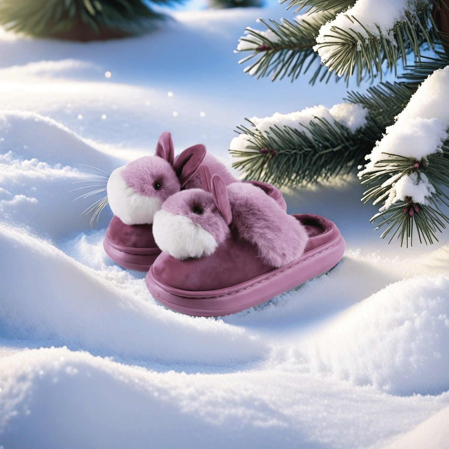 Warm Slippers For Men And Women Silent Thickened